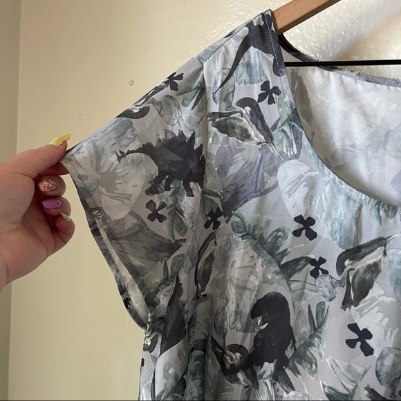 Torrid | Jurassic World Abbey Georgette Blouse - Picture 6 of 8